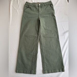 Cat & Jack Women's Flare Olive Jeans